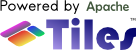 The 'powered by Tiles' logo